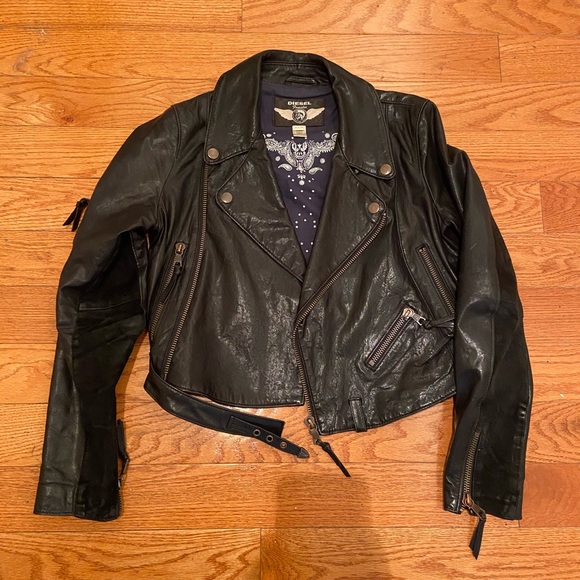 Diesel Leather Jacket - Picture 3 of 12